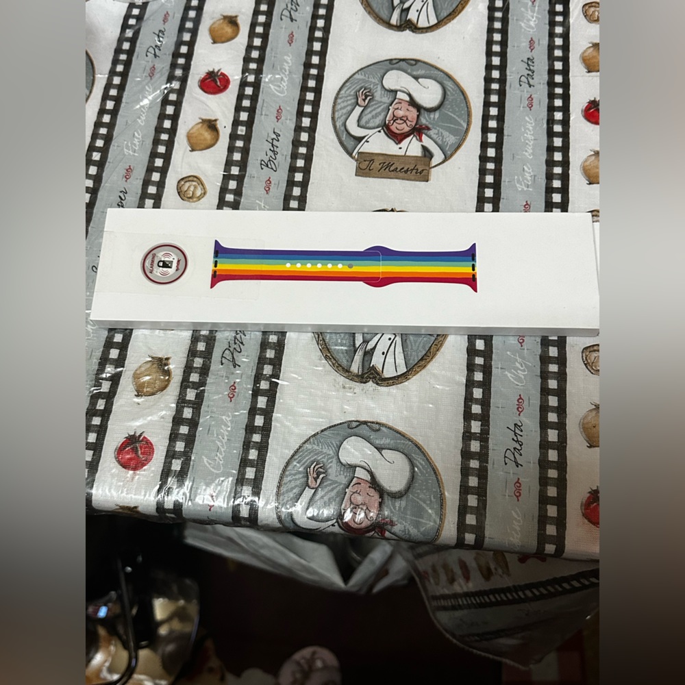 Brand New! Authentic Apple Pride Watch Band Sport Band Edition,  44mm